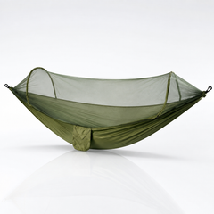 3-in-1 Camping Hammock Tent with Mosquito Net & Waterproof Rain Tarp