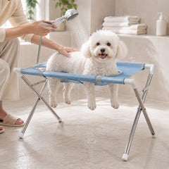 Foldable Pet Grooming Hammock Stand