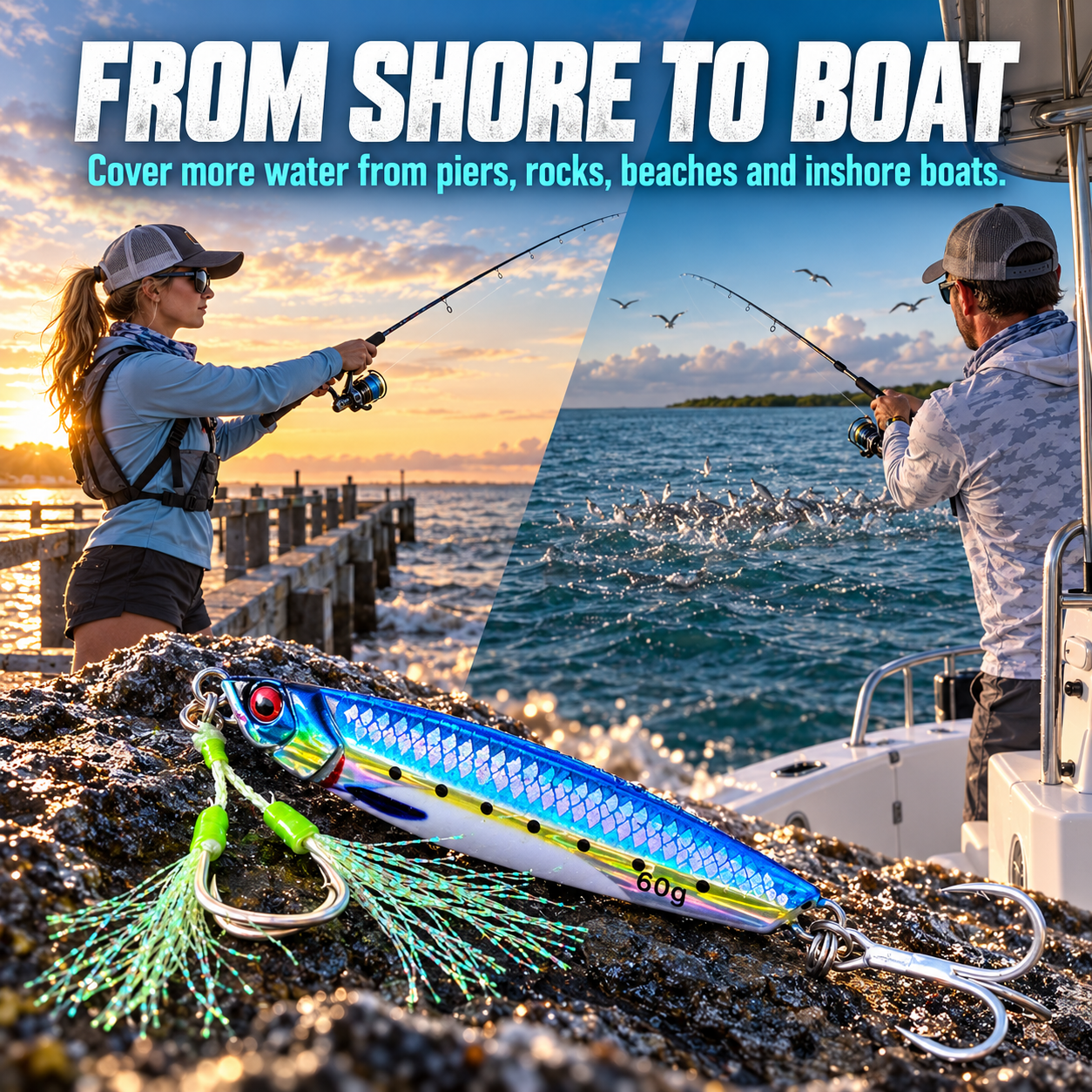 LumaBait 3D Glow Casting Jig