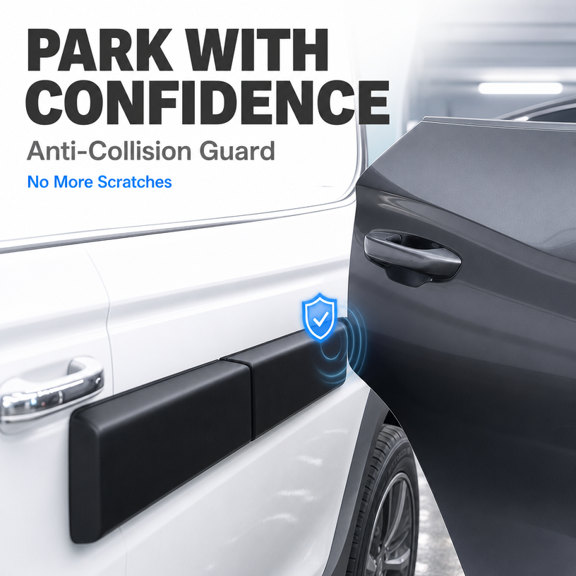 Magnetic Car Door Edge Protector – Anti-Scratch & Anti-Collision Guard