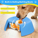 Calming Dog Lick Bowl with Ball – Non-Slip Slow Feeder