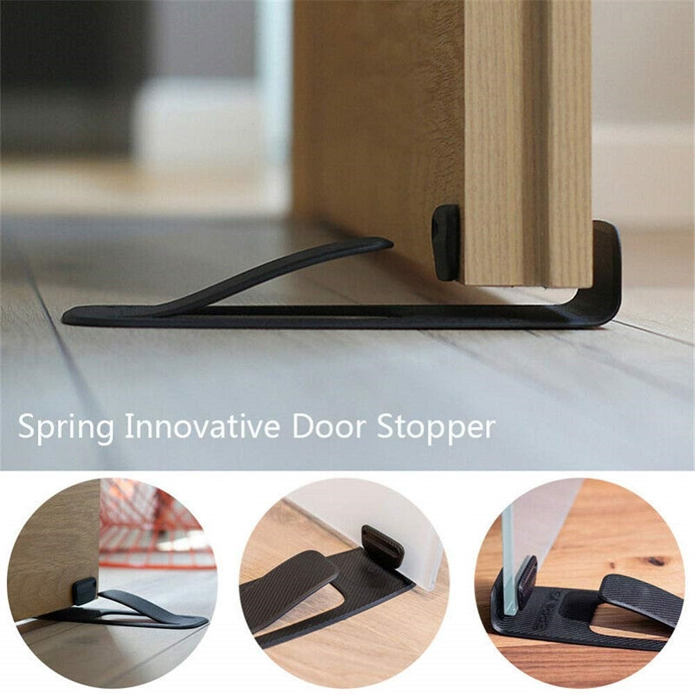 No-Drill Safety Door Stopper – Anti-Slam & Anti-Pinch Door Holder