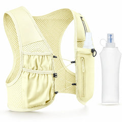 Lightweight Running Hydration Vest with 9 Pockets & Adjustable Fit