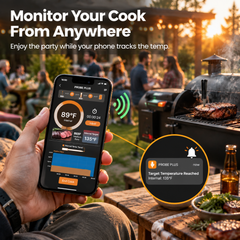 Smart Wireless Meat Thermometer – Bluetooth 5.2 Ceramic Probe & Charging Dock-21