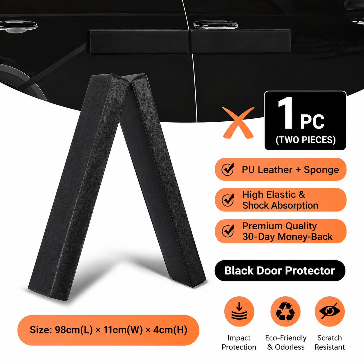 Magnetic Car Door Edge Protector – Anti-Scratch & Anti-Collision Guard