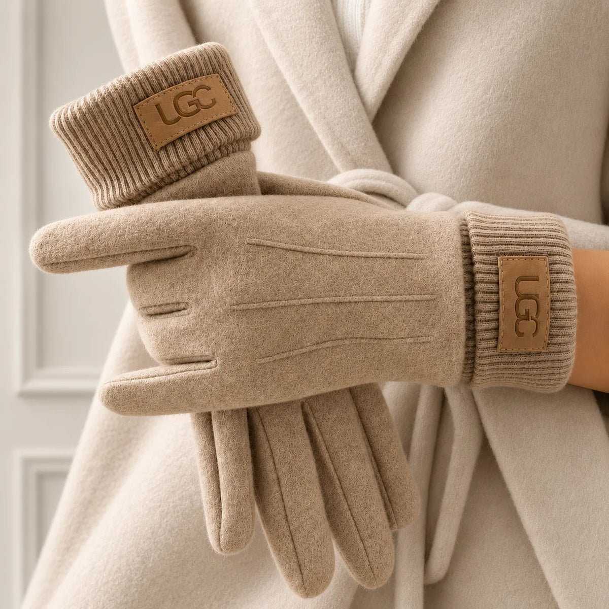 Thick Windproof Touchscreen Winter Gloves for Adults – Cycling & Outdoor Sports