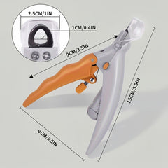 Pet Nail Clipper with LED Light, Dog And Cat Nail Scissor with Stainless Steel Non-Slip Handle, Anti-Bleeding Pet Nail Clipper for Pet Cleaning And Grooming Tools