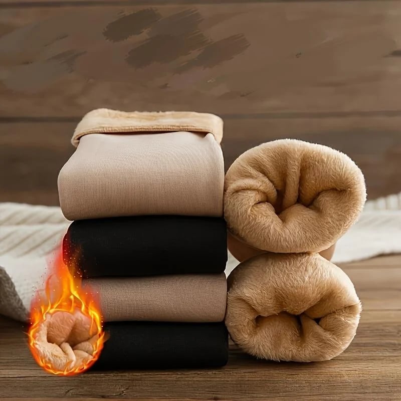 Women's Fleece-Lined Thermal Socks – Cozy Winter Socks (5 Pairs)