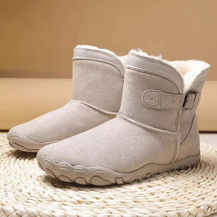 Non-slip & Waterproof Winter Barefoot Boots with Orthopedic Arch Support