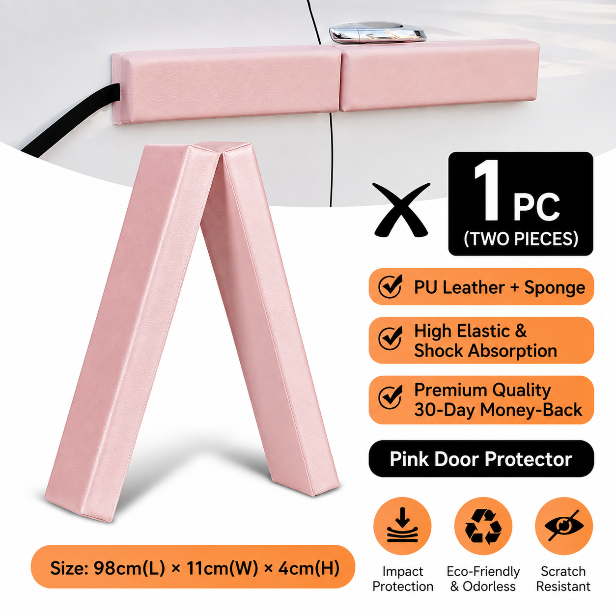 Magnetic Car Door Edge Protector – Anti-Scratch & Anti-Collision Guard