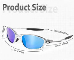 Unisex Lightweight Wraparound Sport Sunglasses | Outdoor Eyewear