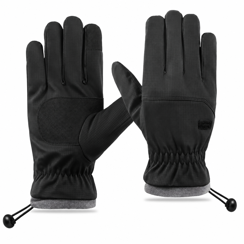Unisex Windproof Thermal Cycling Gloves – Touchscreen & Non-Slip Grip