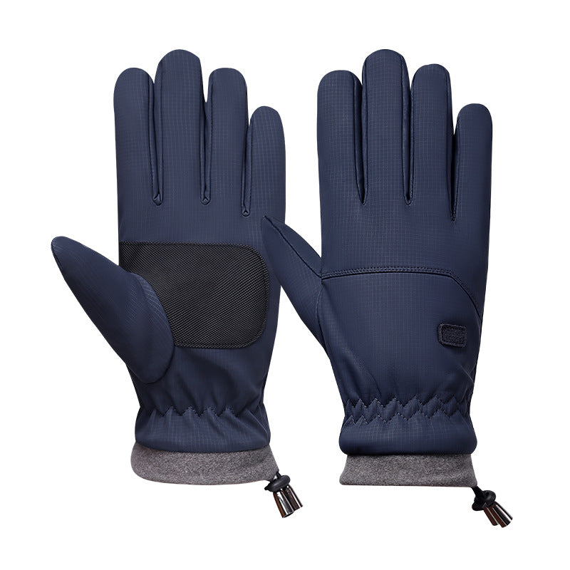 Unisex Windproof Thermal Cycling Gloves – Touchscreen & Non-Slip Grip